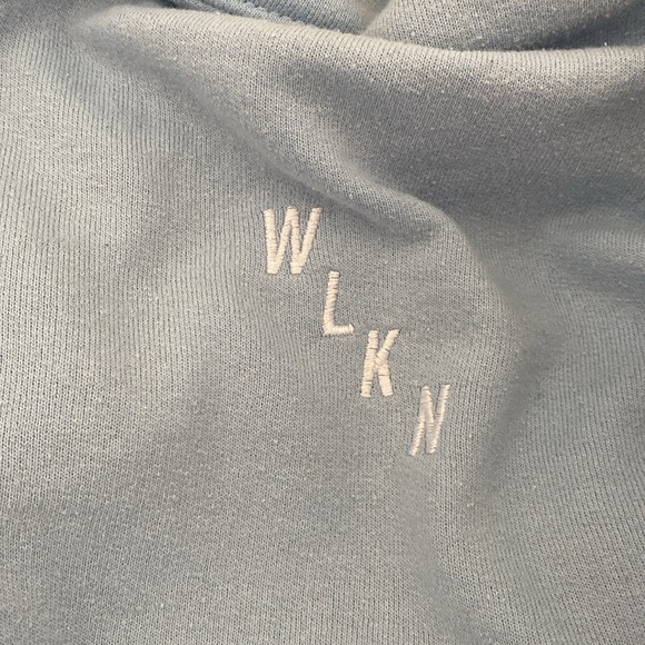 Light Blue WLKN hoodie - Picture 8 of 12
